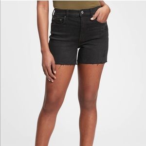 4" High Rise Denim Shorts With Washwell™ - GAP